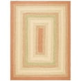 thumbnail image 1 of SAFAVIEH Braided Cirino Colorful Bordered Area Rug, Rust/Multi, 9' x 12' Oval, 1 of 7