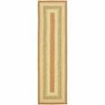 thumbnail image 1 of SAFAVIEH Braided Cirino Colorful Bordered Runner Rug, Rust/Multi, 2'3" x 10', 1 of 6