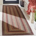 thumbnail image 1 of SAFAVIEH Braided Claes Bordered Reversible Runner Rug, Brown/Rust, 2'3" x 8', 1 of 11