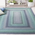 thumbnail image 1 of SAFAVIEH Braided Claes Bordered Reversible Area Rug, Gray/Green, 3' x 5', 1 of 12