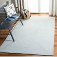 thumbnail image 1 of SAFAVIEH Braided Creighton Solid Cotton Reversible Area Rug, Light Blue, 6' x 9', 1 of 11