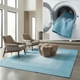 thumbnail image 1 of Safavieh Braided 3' X 5' Hand Woven Rug in Aqua / Ivory, 1 of 13