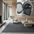 thumbnail image 1 of SAFAVIEH Braided Gino Distressed Machine Washable Reversible Area Rug, Black, 10' x 14', 1 of 13