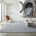 thumbnail image 1 of SAFAVIEH Braided Gino Distressed Machine Washable Reversible Area Rug, Dark Blue/Ivory, 2'3" x 4', 1 of 13