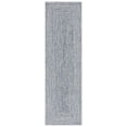 thumbnail image 1 of SAFAVIEH Braided Gino Distressed Machine Washable Reversible Runner Rug, Dark Blue/Ivory, 2'3" x 8', 1 of 8