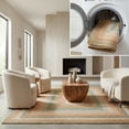 thumbnail image 1 of SAFAVIEH Braided Marco Stripe Bordered Area Rug, Tan/Multi, 2' x 3', 1 of 14