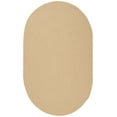 thumbnail image 1 of SAFAVIEH Braided Rishika Solid Area Rug, Beige/Tan, 6' x 9' Oval, 1 of 8
