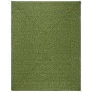 SAFAVIEH Braided Rishika Solid Area Rug, Green, 3' x 3' Round