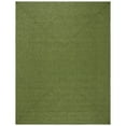 thumbnail image 1 of SAFAVIEH Braided Rishika Solid Area Rug, Green, 9' x 12' Oval, 1 of 11