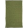 thumbnail image 1 of SAFAVIEH Braided Rishika Solid Machine Washable Reversible Area Rug, Green, 4' x 6' Oval, 1 of 11