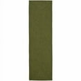thumbnail image 1 of SAFAVIEH Braided Rishika Solid Machine Washable Reversible Runner Rug, Green, 2'3" x 6', 1 of 11