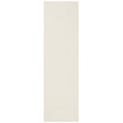 SAFAVIEH Braided Rishika Solid Runner Rug, Ivory/Beige, 2'3" x 12'