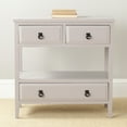 thumbnail image 1 of SAFAVIEH Branson Country Rustic 3 Drawer Sideboard, Quartz Grey, 1 of 5