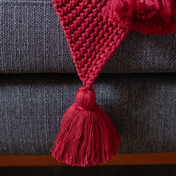 SAFAVIEH Brantley Throw Blanket Orange