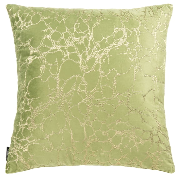 SAFAVIEH Brenla Abstract Accent Pillow, 18" x 18", Dark Green