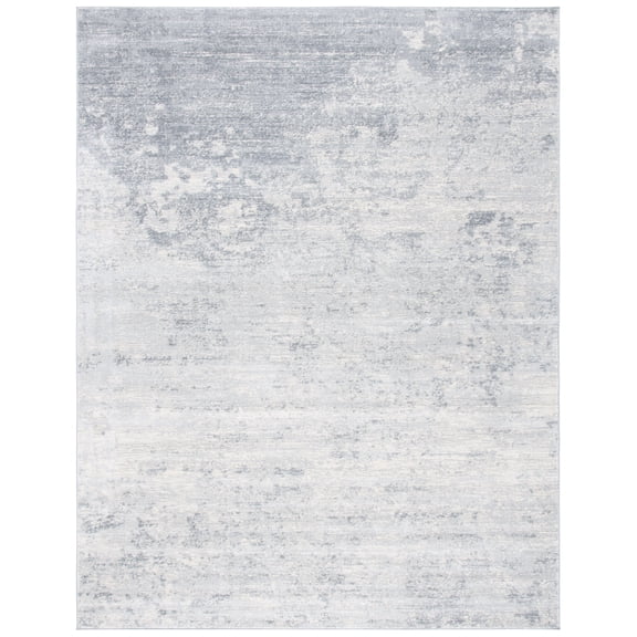 SAFAVIEH Brentwood Ainslee Abstract Area Rug, Ivory/Grey, 12' x 15'