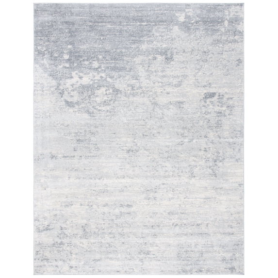 SAFAVIEH Brentwood Ainslee Abstract Area Rug, Ivory/Grey, 12' x 15'