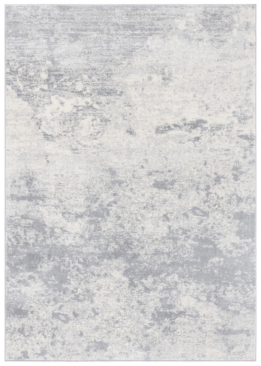 SAFAVIEH Brentwood Alaia Abstract Area Rug, 2' x 4', Grey/Ivory