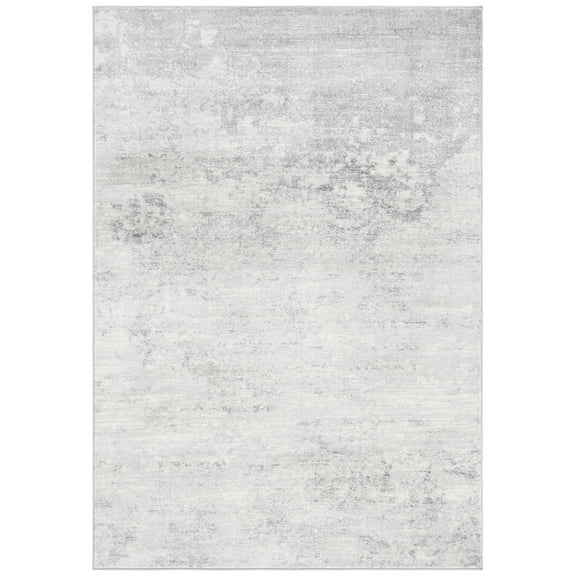SAFAVIEH Brentwood Ainslee Abstract Area Rug, Ivory/Grey, 3' x 5'