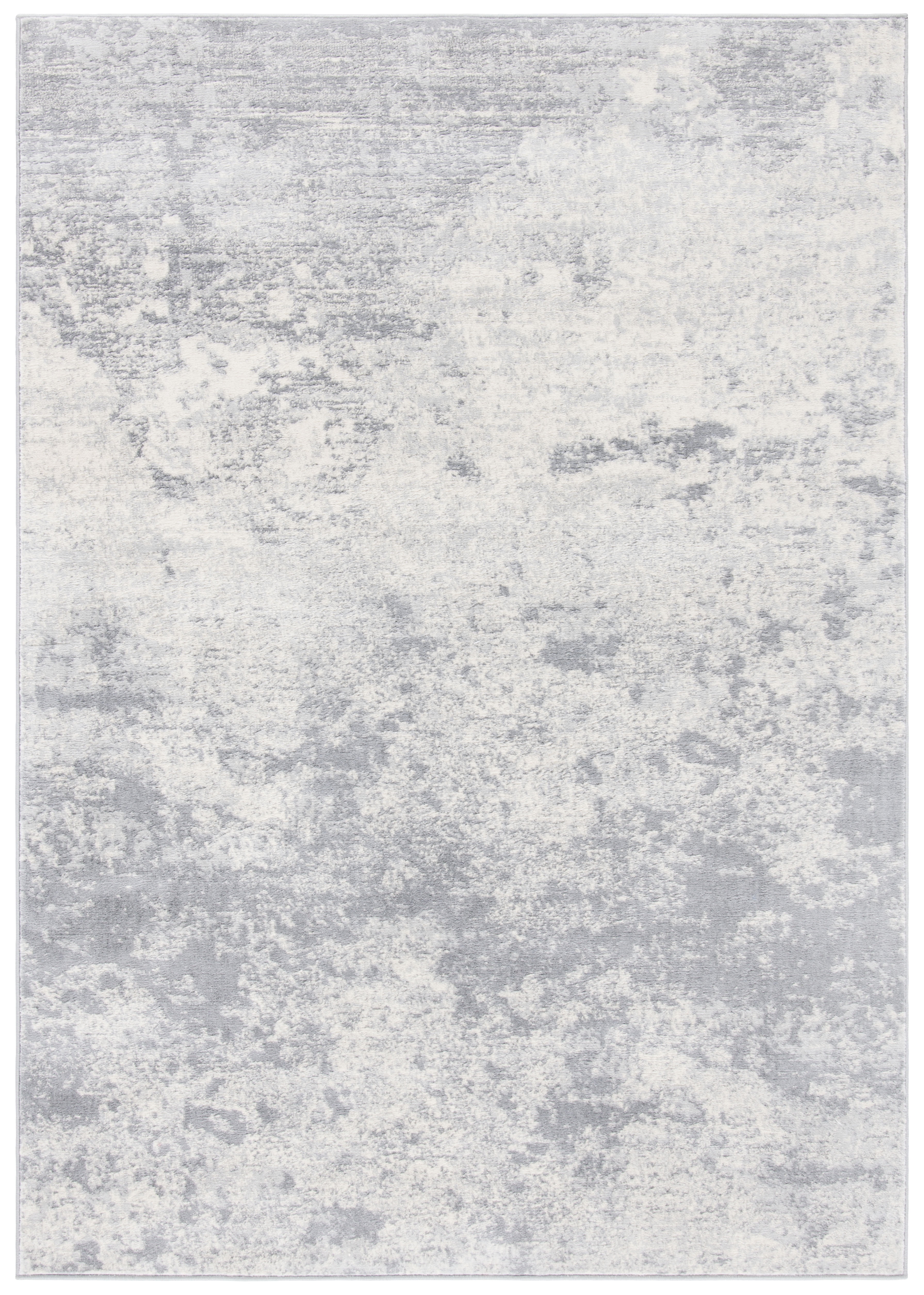SAFAVIEH Brentwood Ainslee Abstract Area Rug, Grey/Ivory, 6' x 9'