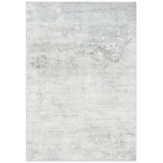 SAFAVIEH Brentwood Ainslee Abstract Area Rug, Ivory/Grey, 6' x 9'