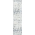 thumbnail image 1 of SAFAVIEH Brentwood Ainslee Abstract Runner Rug, Grey/Ivory, 2' x 18', 1 of 10