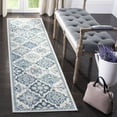 thumbnail image 1 of SAFAVIEH Brentwood Amadine Floral Geometric Runner Rug, 2' x 6', Navy/Grey, 1 of 7