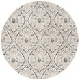 thumbnail image 1 of SAFAVIEH Brentwood Braelyn Damask Area Rug, Light Gray/Blue, 6'7" x 6'7" Round, 1 of 7