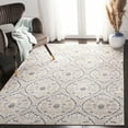 thumbnail image 1 of SAFAVIEH Brentwood Braelyn Damask Area Rug, Light Gray/Blue, 6' x 9', 1 of 12