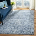 thumbnail image 1 of SAFAVIEH Brentwood Braelyn Damask Area Rug, Navy/Light Gray, 6' x 9', 1 of 10
