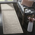 thumbnail image 1 of SAFAVIEH Brentwood Brandy Floral Runner Rug, Cream/Gray, 2' x 14', 1 of 9
