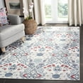 thumbnail image 1 of SAFAVIEH Brentwood Rudolf Southwestern Area Rug, Navy/Gray, 4' x 6', 1 of 11