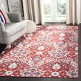 thumbnail image 1 of SAFAVIEH Brentwood Rudolf Southwestern Area Rug, Red/Ivory, 4' x 6', 1 of 11