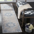 thumbnail image 1 of SAFAVIEH Brentwood Cahal Oriental Runner Rug, Light Gray/Blue, 2' x 22', 1 of 10