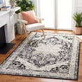 thumbnail image 1 of SAFAVIEH Brentwood Ezra Oriental Area Rug, Black/Ivory, 4' x 6', 1 of 12