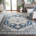 thumbnail image 1 of SAFAVIEH Brentwood Ezra Oriental Area Rug, Navy/Gray, 6'7" x 6'7" Square, 1 of 12