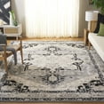 thumbnail image 1 of SAFAVIEH Brentwood Ezra Oriental Area Rug, Silver/Black, 6'7" x 6'7" Square, 1 of 12