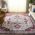 thumbnail image 1 of SAFAVIEH Brentwood Ezra Oriental Area Rug, Ivory/Red, 8' x 10', 1 of 12