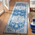 thumbnail image 1 of SAFAVIEH Brentwood Ezra Oriental Runner Rug, Navy/Gray, 2' x 8', 1 of 11
