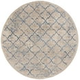 thumbnail image 1 of SAFAVIEH Brentwood Celandine Geometric Area Rug, 10' x 10' Round, Light Grey/Blue, 1 of 3