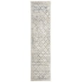 thumbnail image 1 of SAFAVIEH Brentwood Celandine Geometric Runner Rug, 2' x 16', Light Grey/Blue, 1 of 5