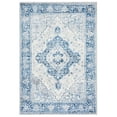 thumbnail image 1 of SAFAVIEH Brentwood Cherette Oriental Area Rug, Blue/Ivory, 4' x 6', 1 of 6