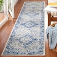thumbnail image 1 of SAFAVIEH Brentwood Cherette Oriental Runner Rug, Blue/Ivory, 2' x 9', 1 of 11