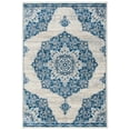 thumbnail image 1 of SAFAVIEH Brentwood Dimitri Floral Bordered Area Rug, 6' x 9', Ivory/Navy, 1 of 8