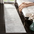 thumbnail image 1 of SAFAVIEH Brentwood Dimitri Floral Bordered Runner Rug, 2' x 12', Grey/Ivory, 1 of 5
