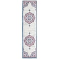 thumbnail image 1 of SAFAVIEH Brentwood Dimitri Floral Bordered Runner Rug, 2' x 8', Ivory/Red, 1 of 8