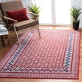 thumbnail image 1 of SAFAVIEH Brentwood Dory Geometric Area Rug, Red/Ivory, 5'3" x 7'6", 1 of 13