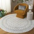 thumbnail image 1 of SAFAVIEH Brentwood Dory Geometric Area Rug, Ivory/Gray, 6'7" x 6'7" Round, 1 of 12