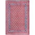 thumbnail image 1 of SAFAVIEH Brentwood Dory Geometric Area Rug, Red/Ivory, 9' x 12', 1 of 10