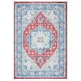 thumbnail image 1 of SAFAVIEH Brentwood Emalee Oriental Area Rug, Blue/Red, 5'3" x 7'6", 1 of 8